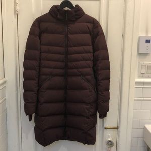 Maroon Lole Parka! Chevron puff, in great condition!